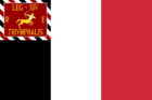 Flag of Etrurian Rahelia (1860-1946); Etrurian dominion