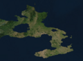 Angland Satellite Map