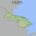 Map of Leciria