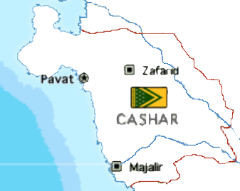 Map of Cashar