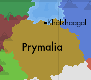 Location of Prymalia