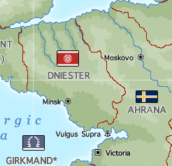 Map of Dniester