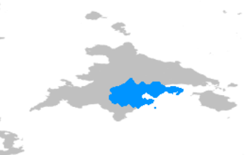 Outline map of the nation