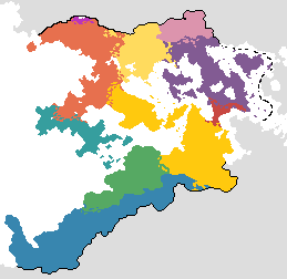 Cultural map of CRD