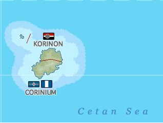 Location of Korinon