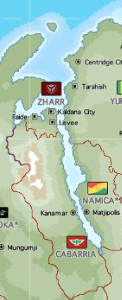 Location of Zharr