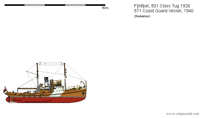 File:501 Class Tug, 571 Coast Guard Vessel, 1940.png