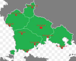Location of Delkora in Tyran