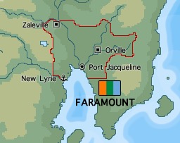 Map of Faramount