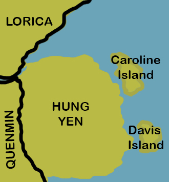 Map of colonial Hung Yen