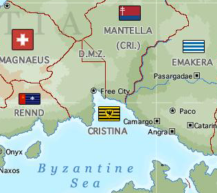 Map of Cristina