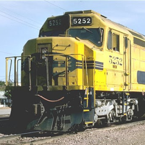 An ATSF SDF40-2 in 1995 by Evan Werkema