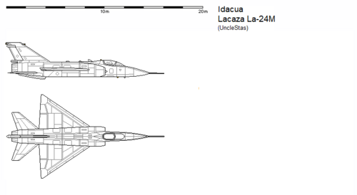 Lacaza La-24 top and side view.png