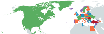 Map of Member-States