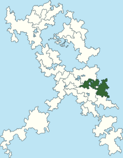 Location within Costa Madora