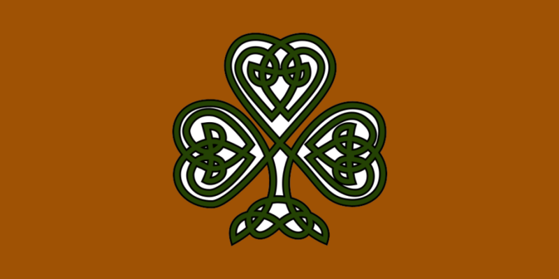 File:Celtic Shamrock Flag.png