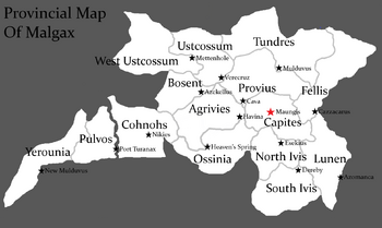 Location of Malgax