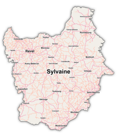 Map of Sylvaine
