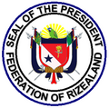 Seal of the President of Rizealand.png