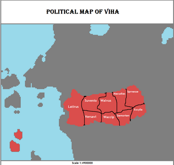 Political map of Viha 2 (Click image to view full size)