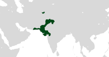 Location of Mel-akkam (dark green)