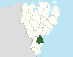 Location of Meuzac within Gagium