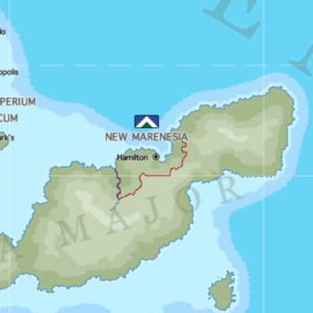 Location of New Marenesia