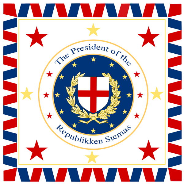 File:Flag of the President of the Republic of Stemas.png