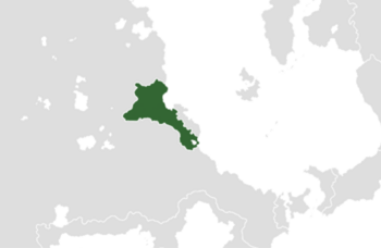 Location of Muntua in Anteria (Green.)