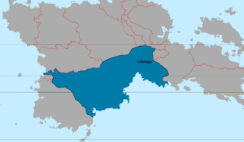 The Chalna Empire at its maximum extent