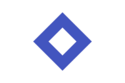 Flag of International Federation of the Blue Crystal Movement Fédération Internationale du Mouvement du Cristal-Bleu