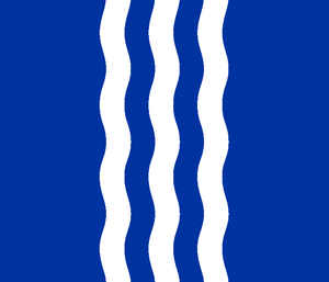 Flag of Flussdörfer Randstadt.png