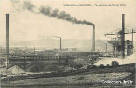 Automobile and chemical factory of Dombasles-sur-Meurthe (Meurthe-et-Moselle)