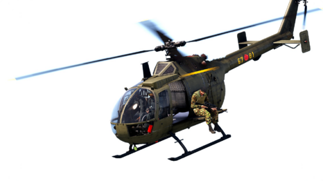 Hv.70/M3 utility helicopter of the Ostrozavan Protection Force.