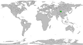 Location of Yashu in the World.