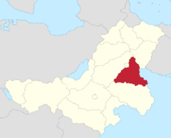 Location of Trnava within Luepola.