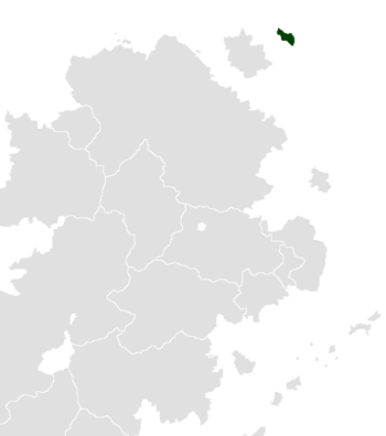 Location of San Miguel in northern Coius