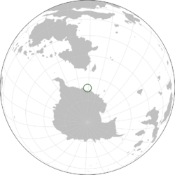 Location of the Varol Fraistain Polar Station