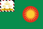 Flag of the Ninavina (1861-1946); Etrurian colonial protectorate