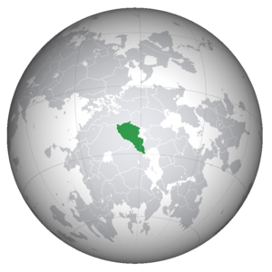 Location of Kurzhistan in Central Thrismari