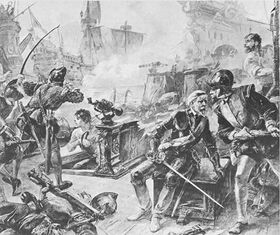 Revenge's 19th century view of the action..jpg