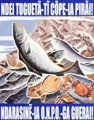 Fishing industry poster