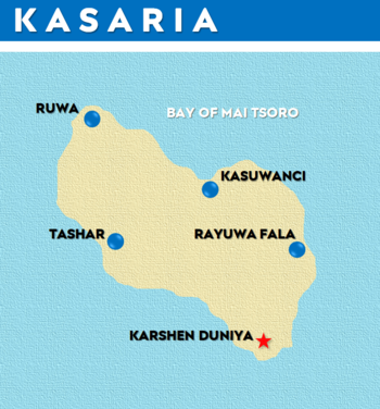 Political Map of Kasaria
