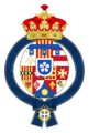 Arms of Her Royal Highness Princess Lilias, The Honourable Mrs. Prisk