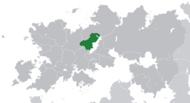 Ostrozava's Location in Belisaria