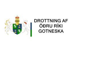 Logo of the queen as of 2022 In Götaish.png