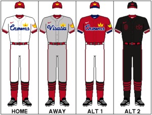 Visalia Crowns uniforms.png