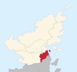 Location of Fjeska in Seketan
