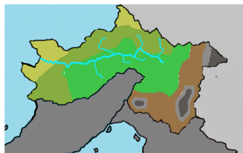 Geographic map of Pongi