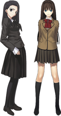 Tōko (left) and Aoko (right)
